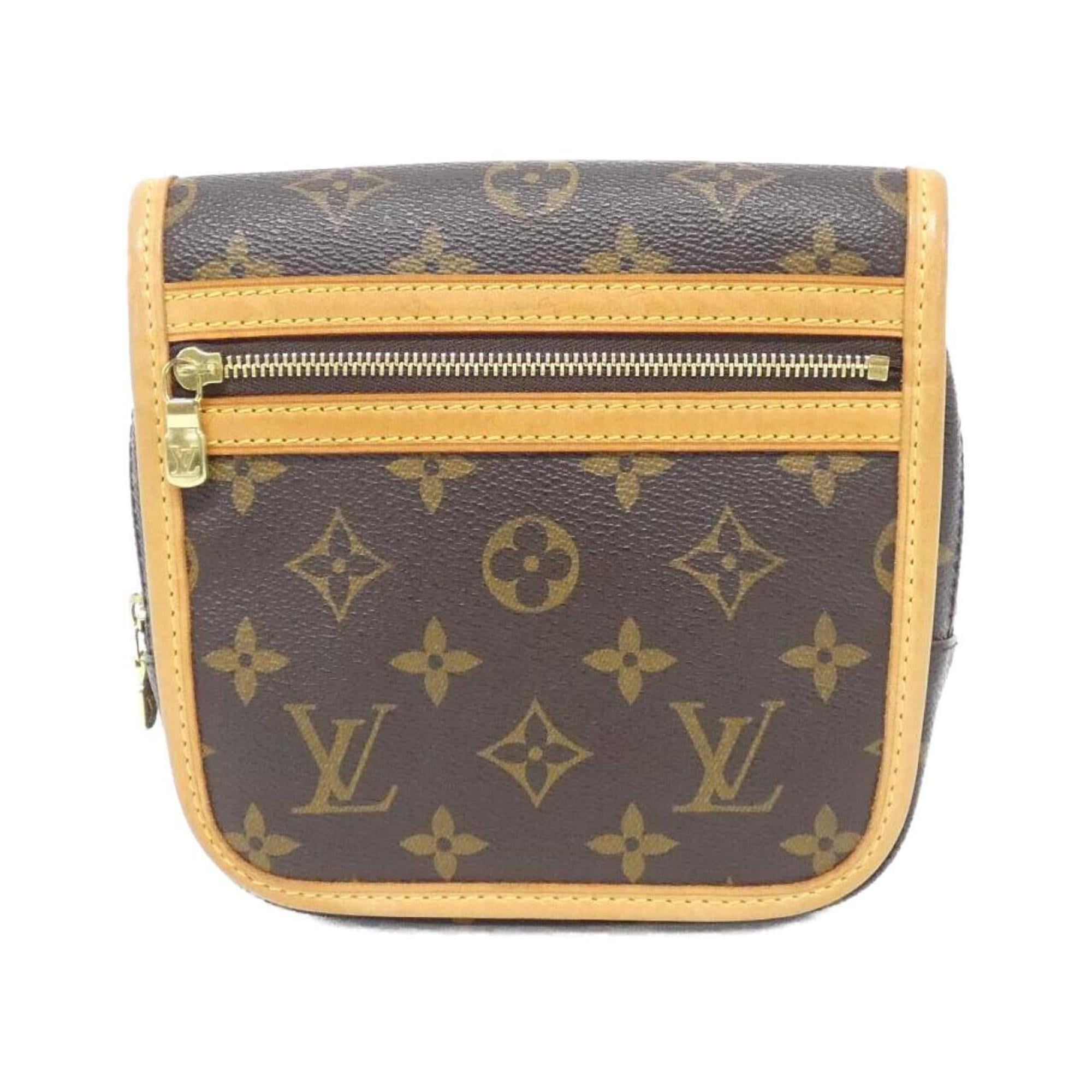 Louis Vuitton Brown Coated Canvas Shoulder Bag