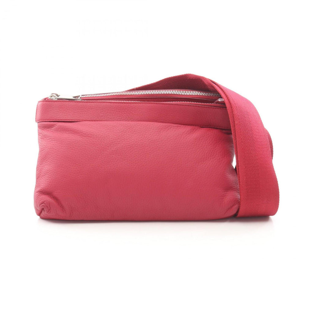 Bottega Veneta Red Color Leather Shoulder Bag
