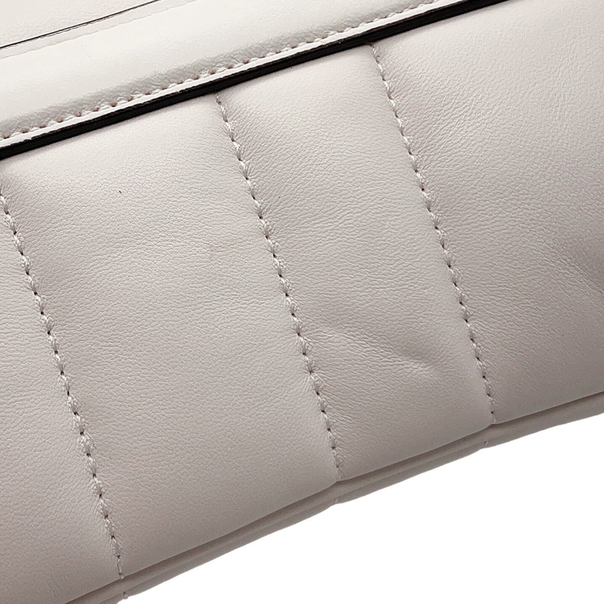 Gucci White Leather Handbag (Pre-Owned)