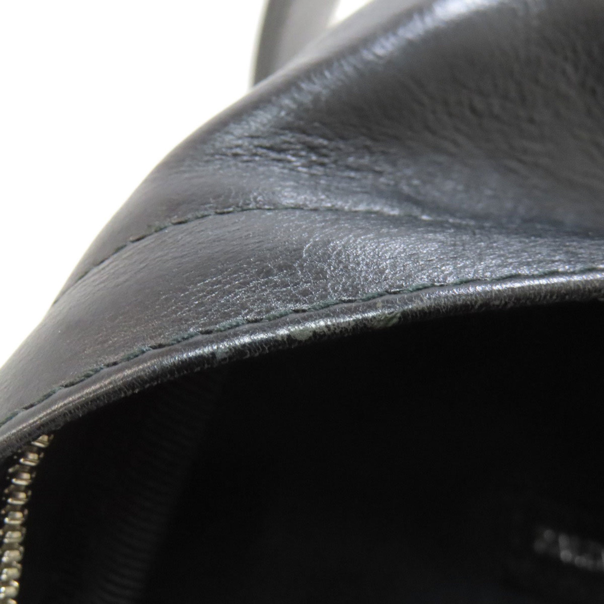Balenciaga Black Leather Backpack