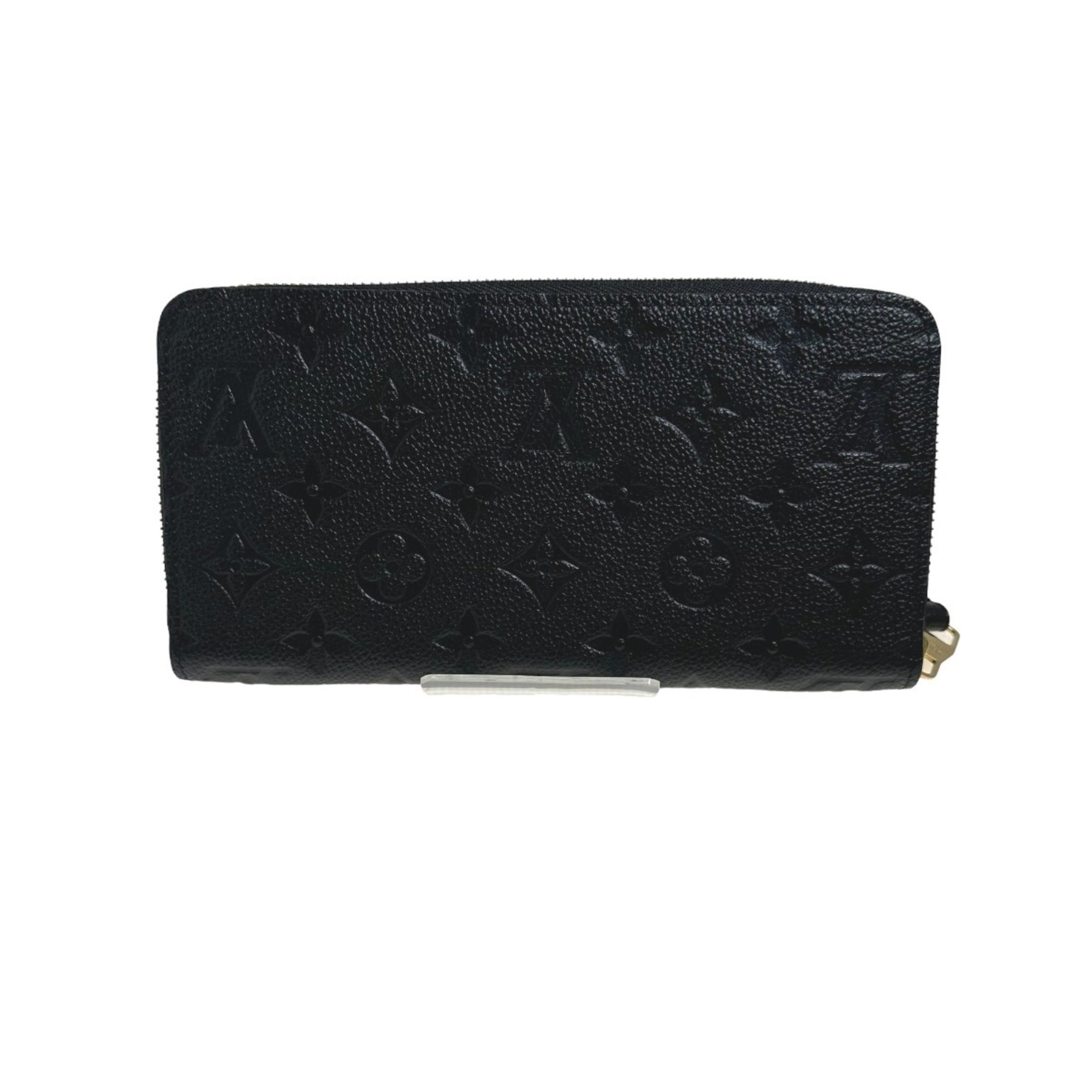 Louis Vuitton Black Monogram Empreinte Long Wallet