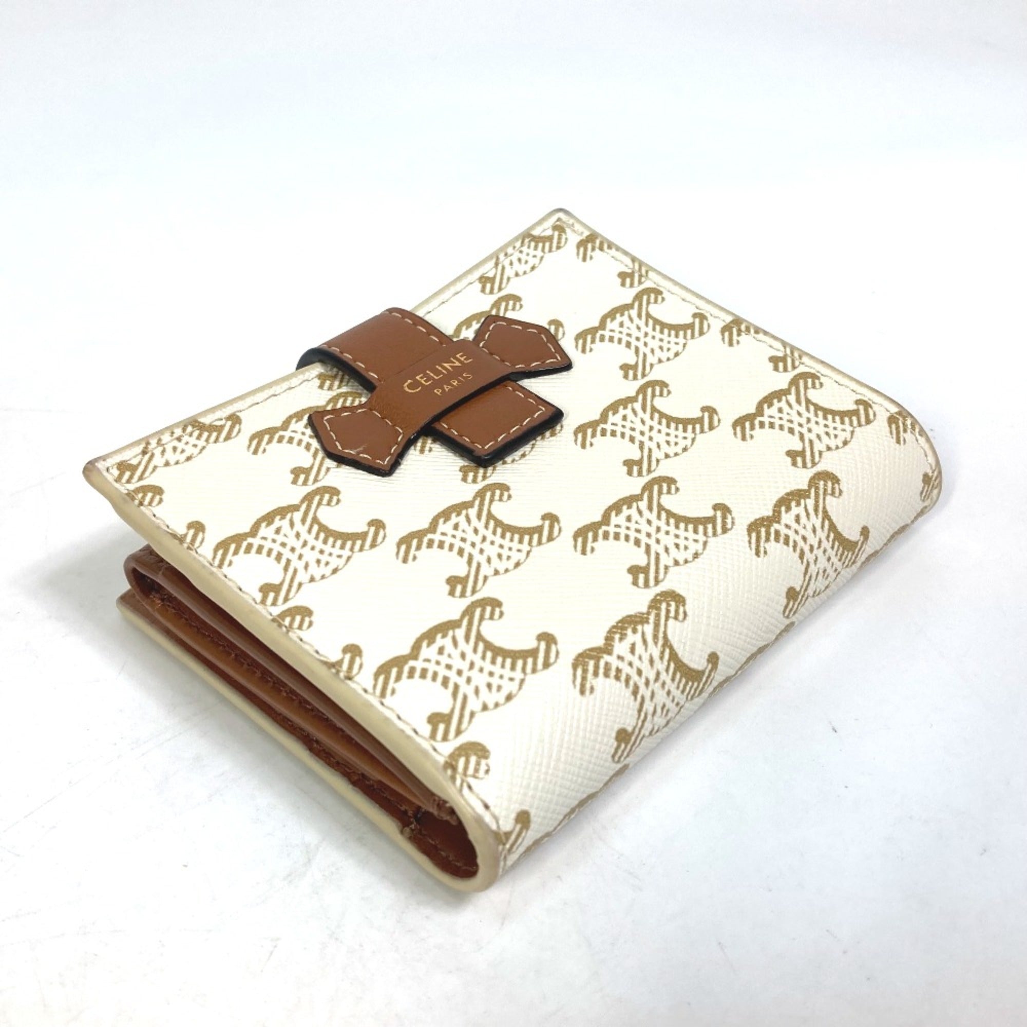 Celine White Other Wallet (Bi-Fold)