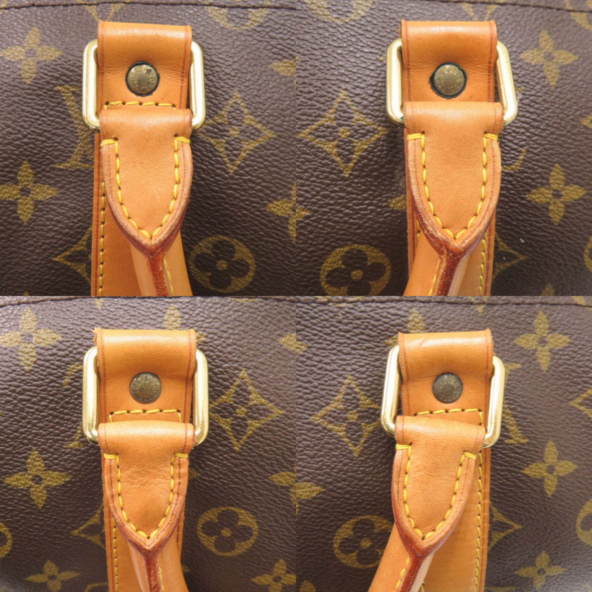 Louis Vuitton Brown Monogram Monogram Boston Bag