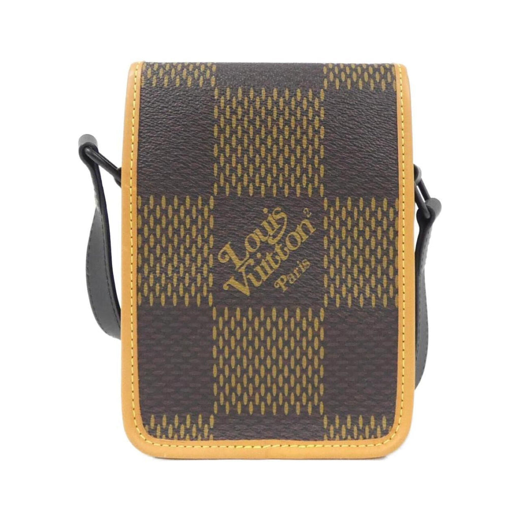 Louis Vuitton Ebene Coated Canvas Shoulder Bag