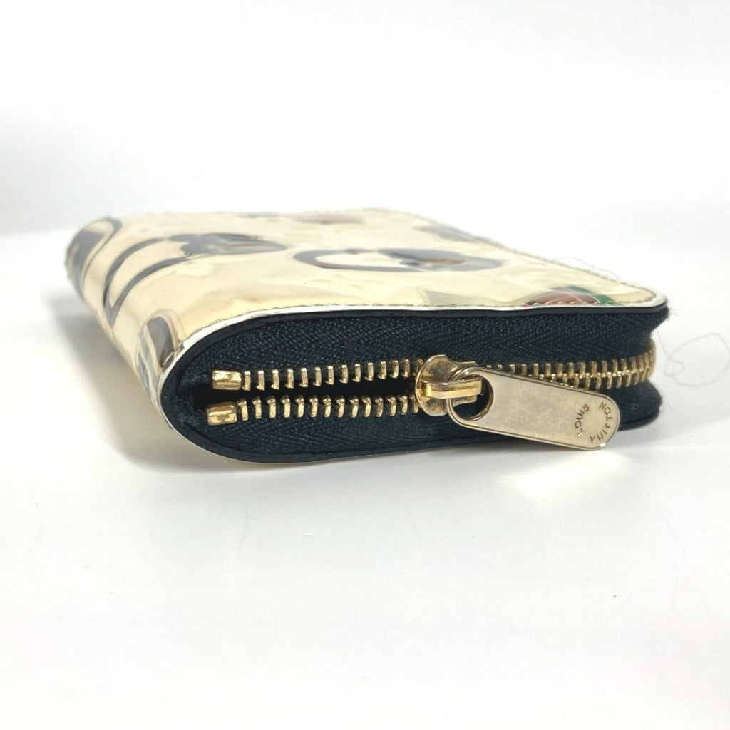 Louis Vuitton Black White Patent Leather Coin Purse/Coin Case