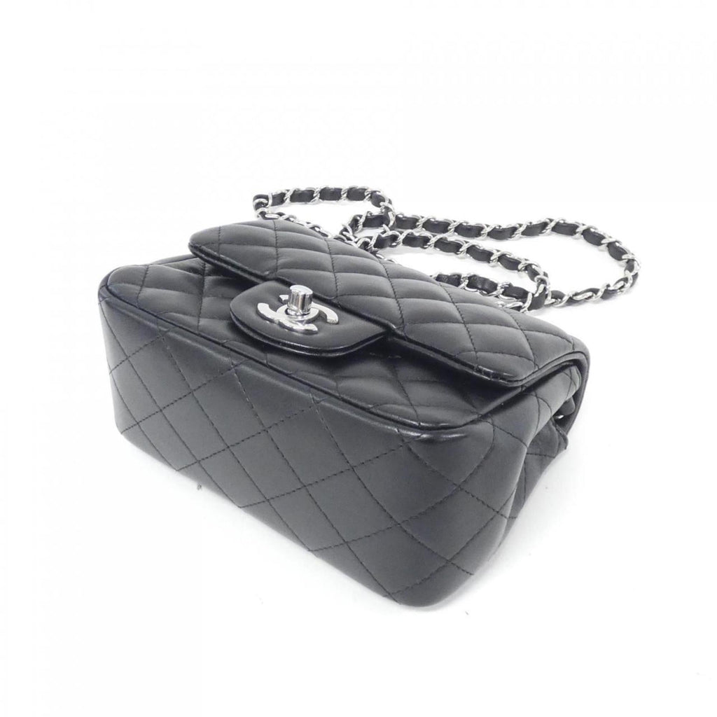 Chanel Black Leather Shoulder Bag