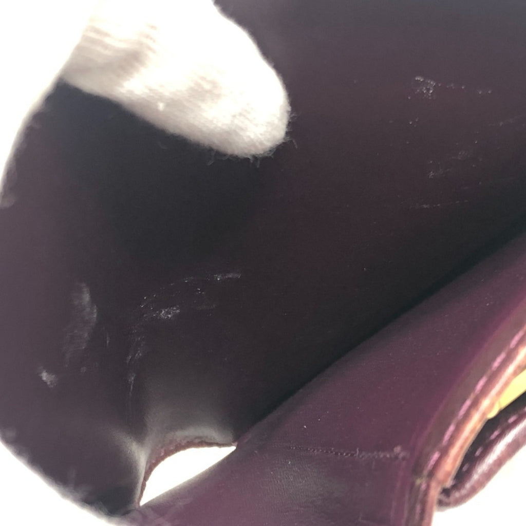 Louis Vuitton Rouge Fauviste Monogram Vernis Wallet