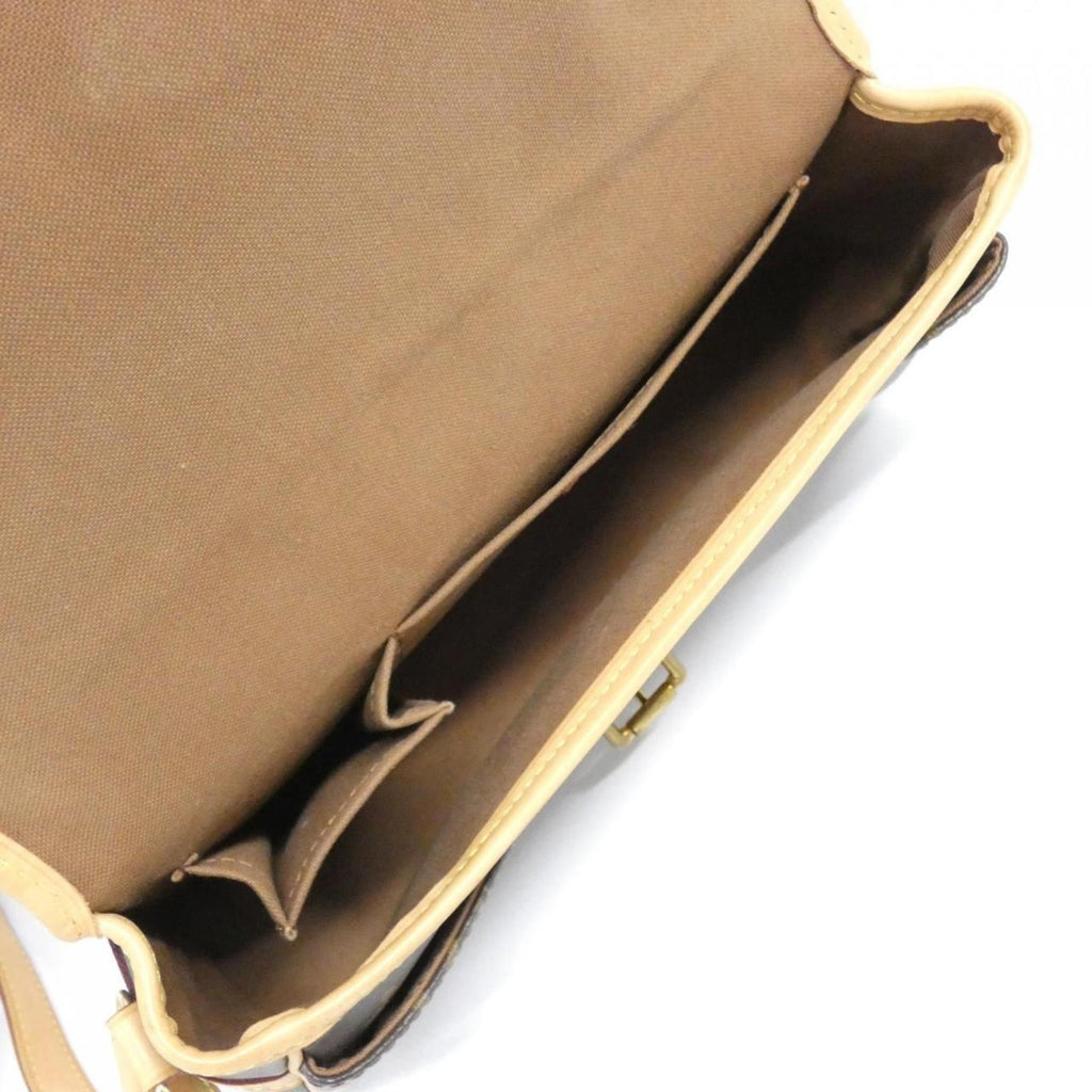 Louis Vuitton Marron Coated Canvas Shoulder Bag