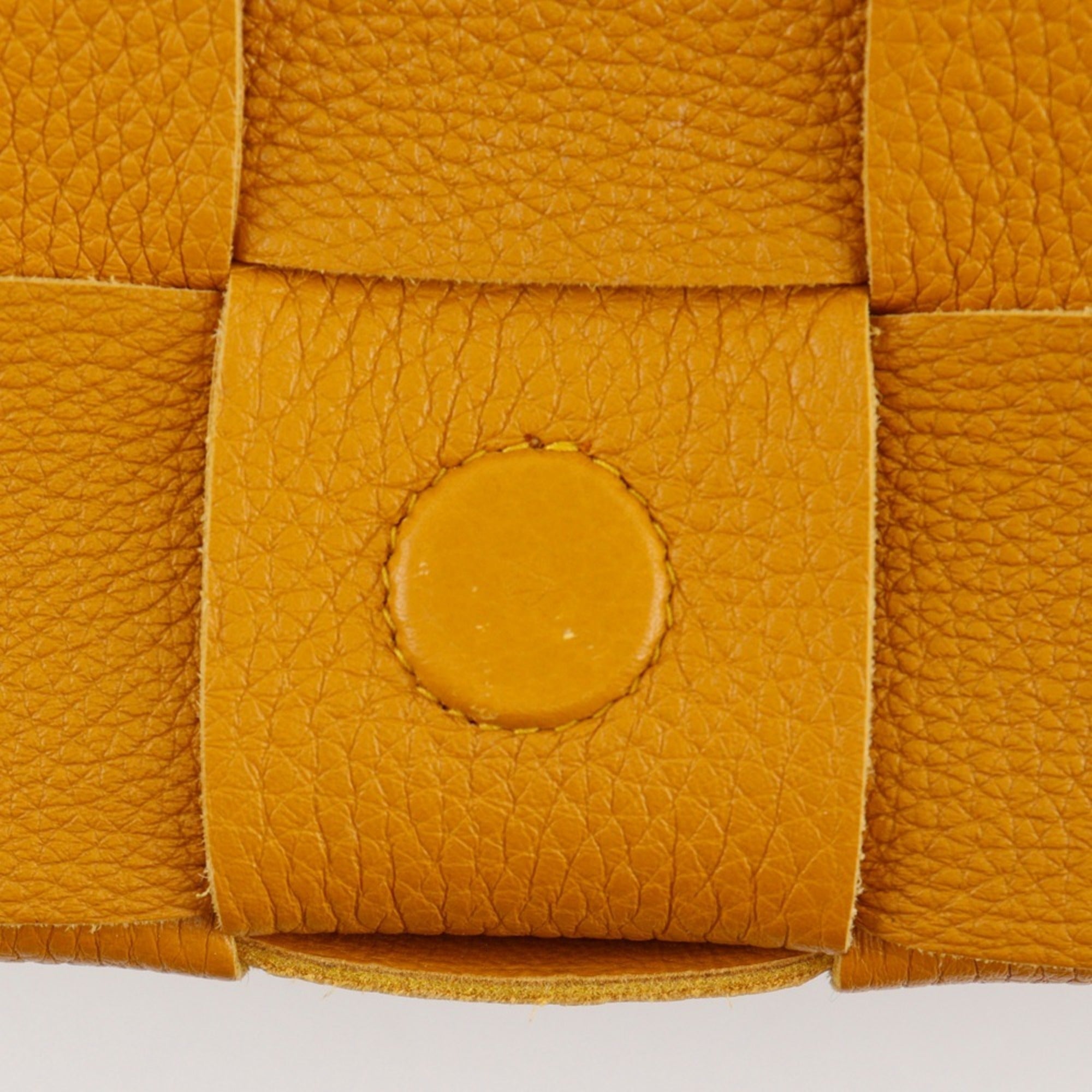 Bottega Veneta Brown Camel Leather Shoulder Bag