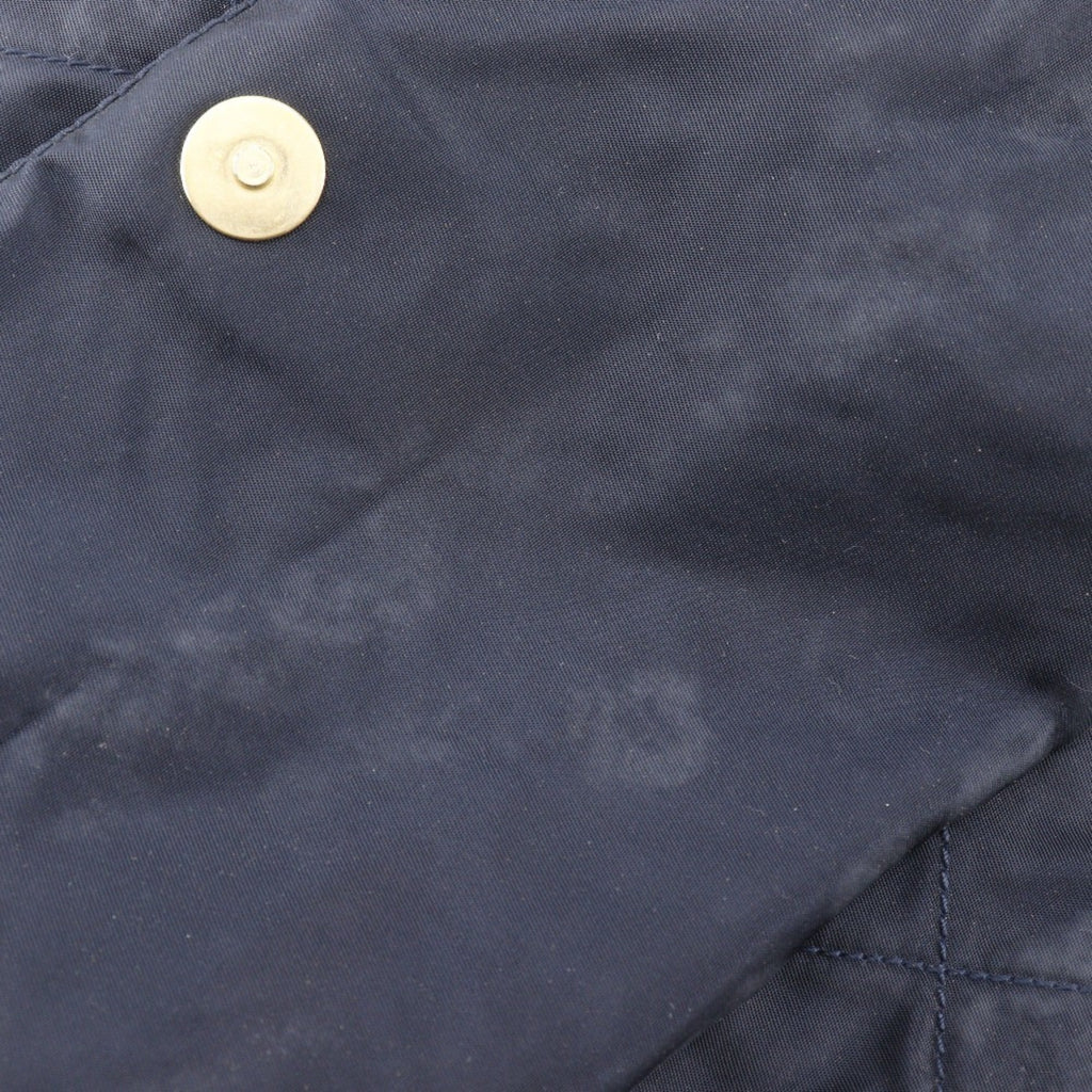 Prada Navy Nylon Shoulder Bag