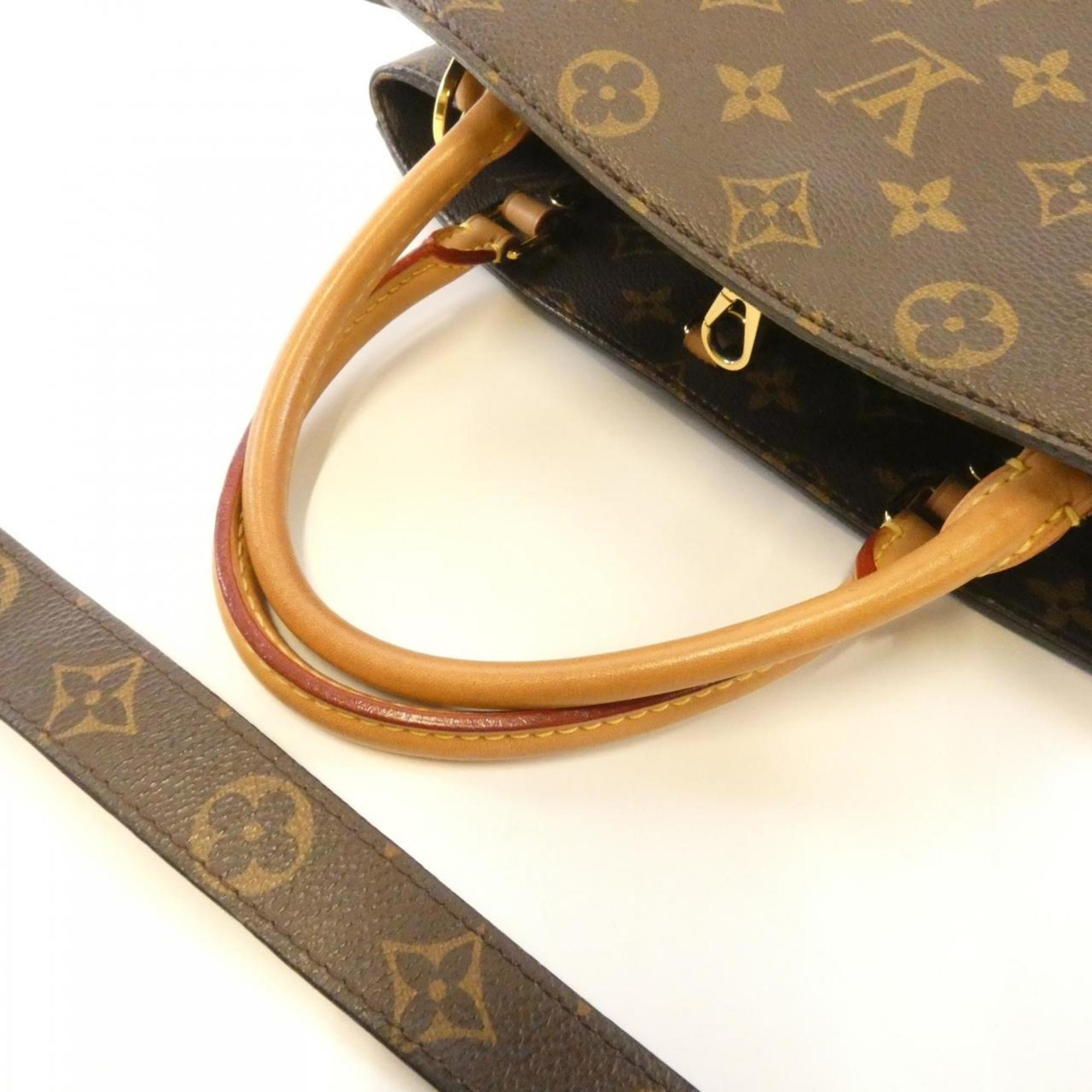 Louis Vuitton Marron Monogram Monogram Coated Canvas Handbag