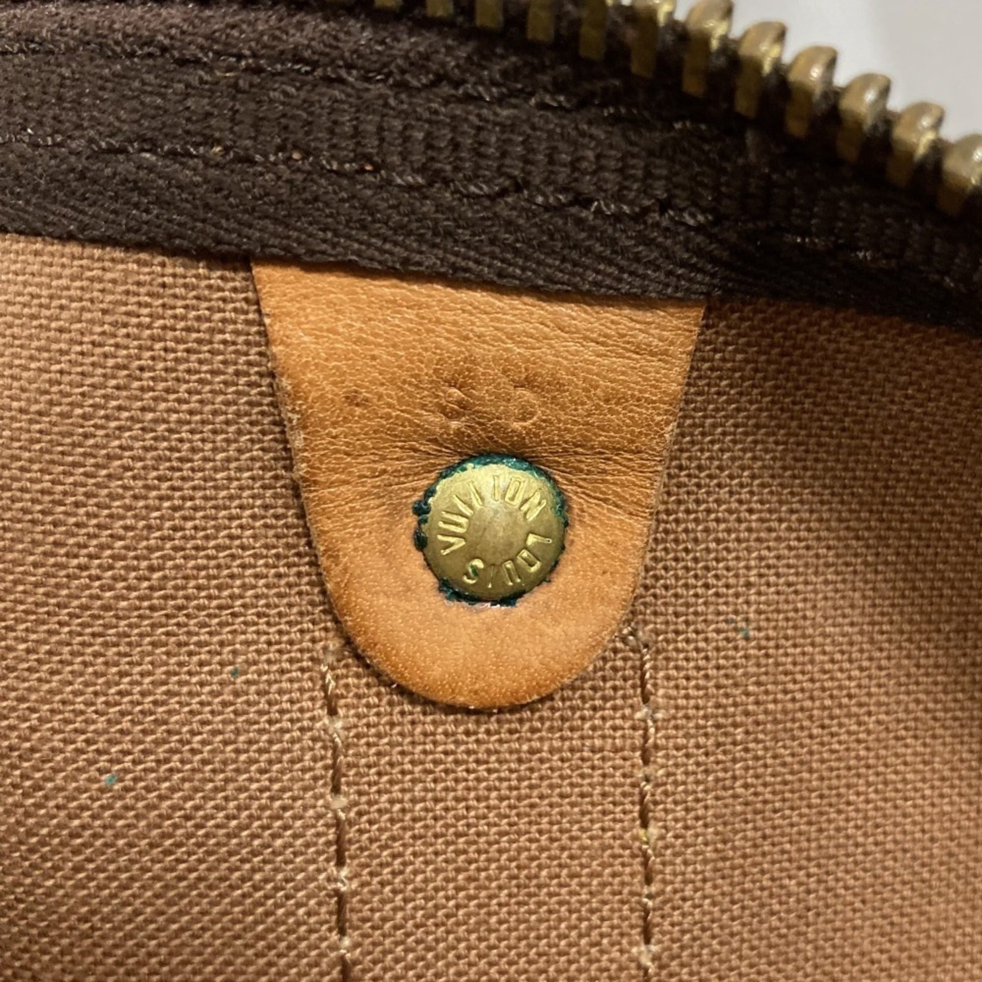 Louis Vuitton Brown Monogram Boston Bag