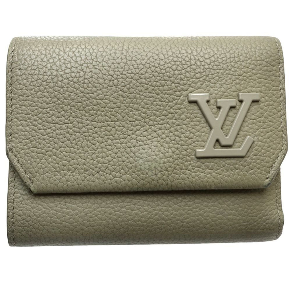 Louis Vuitton Leather Wallet (Tri-Fold)