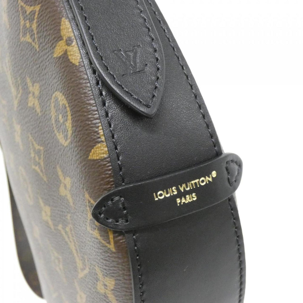 Louis Vuitton Marron Coated Canvas Shoulder Bag