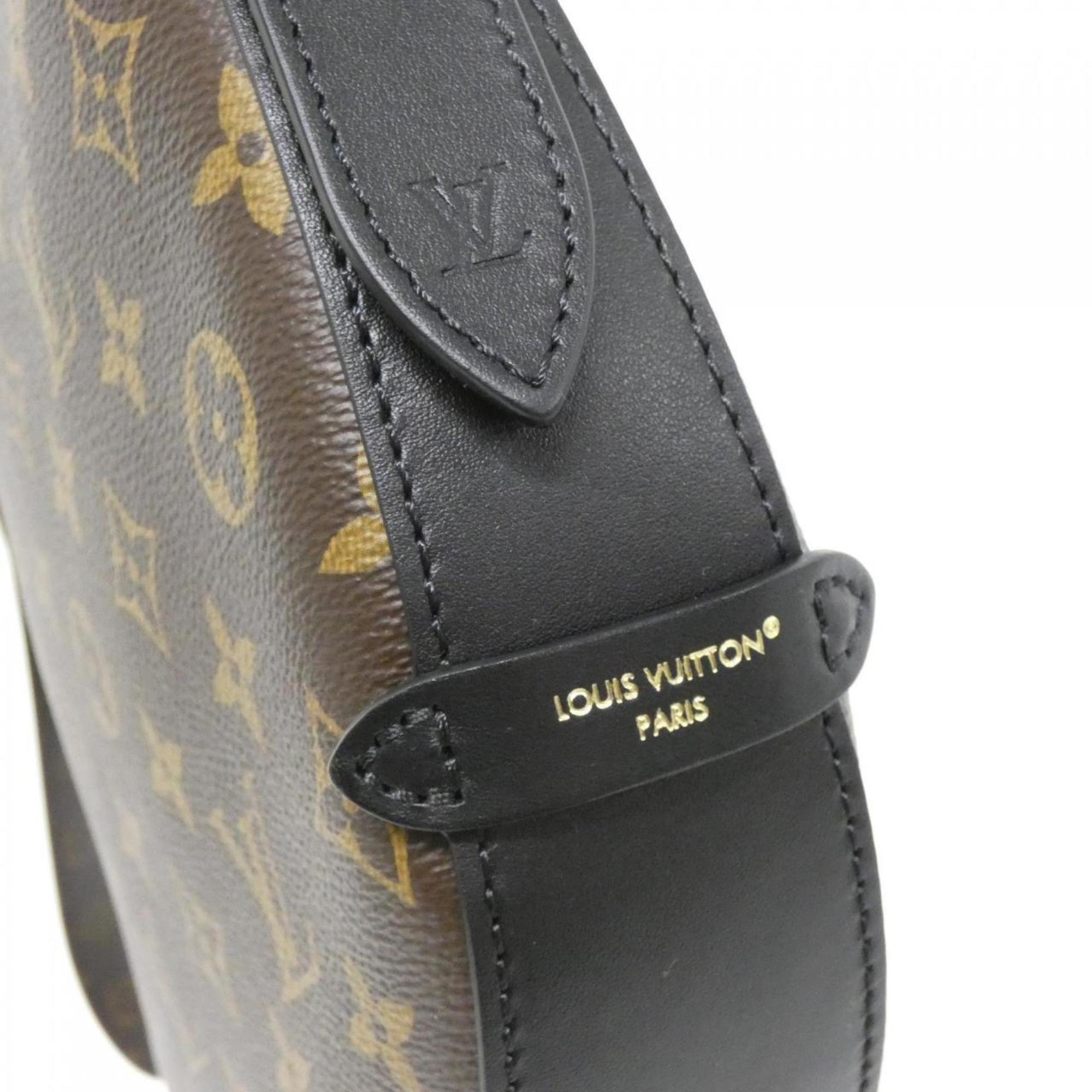 Louis Vuitton Marron Coated Canvas Shoulder Bag