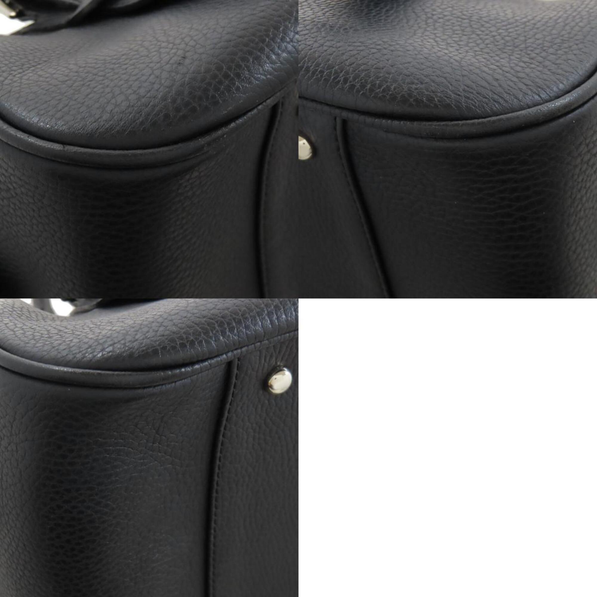Burberry Black Leather Handbag