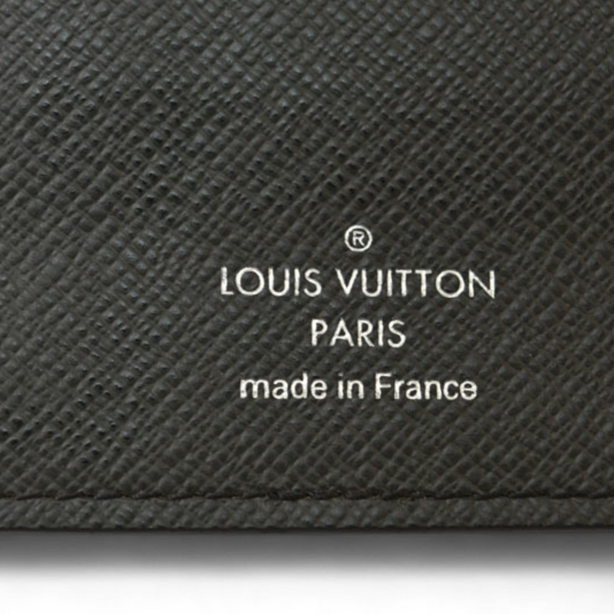 Louis Vuitton Ardoise Navy Leather Long Wallet