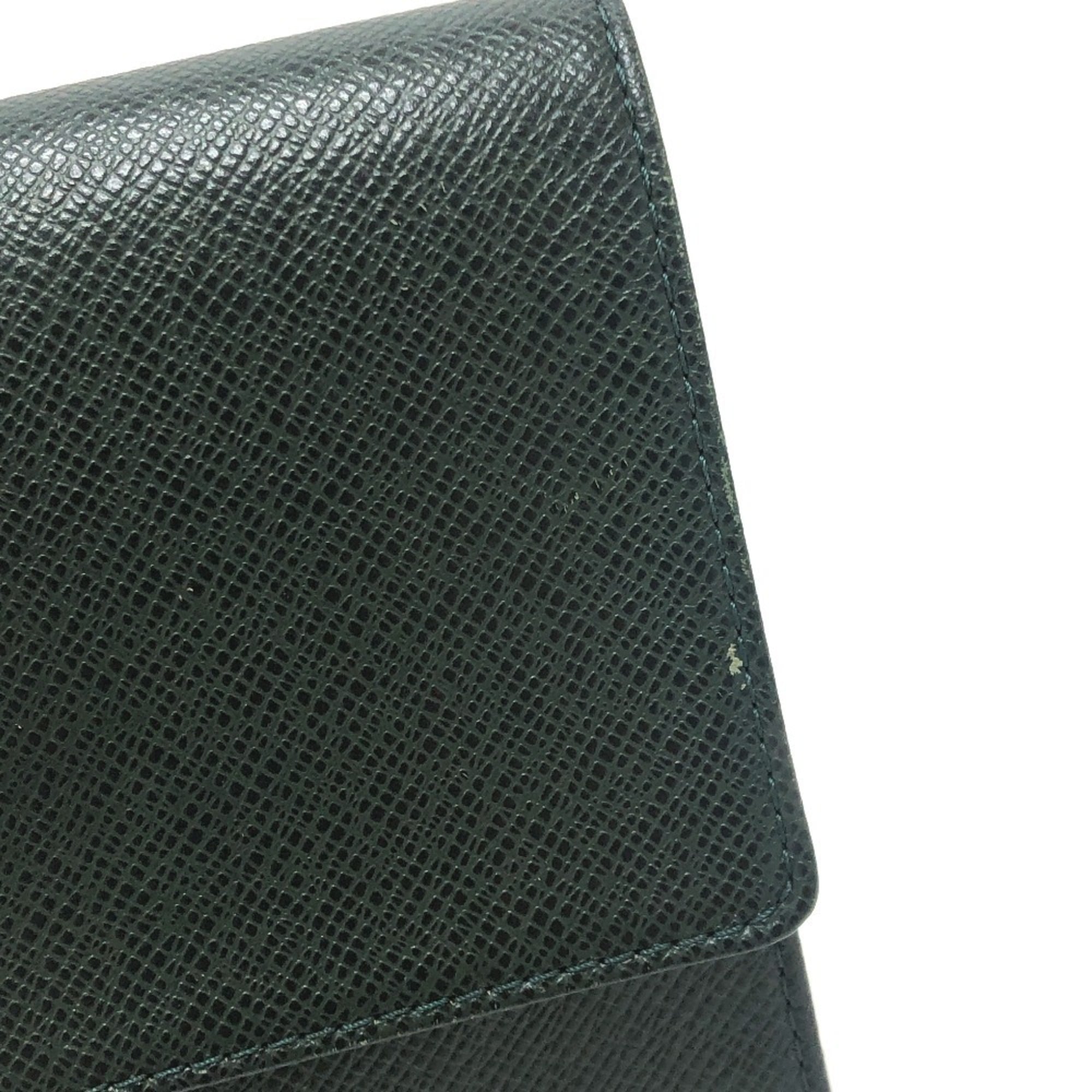 Louis Vuitton Episea Leather Taiga Leather Clutch Bag