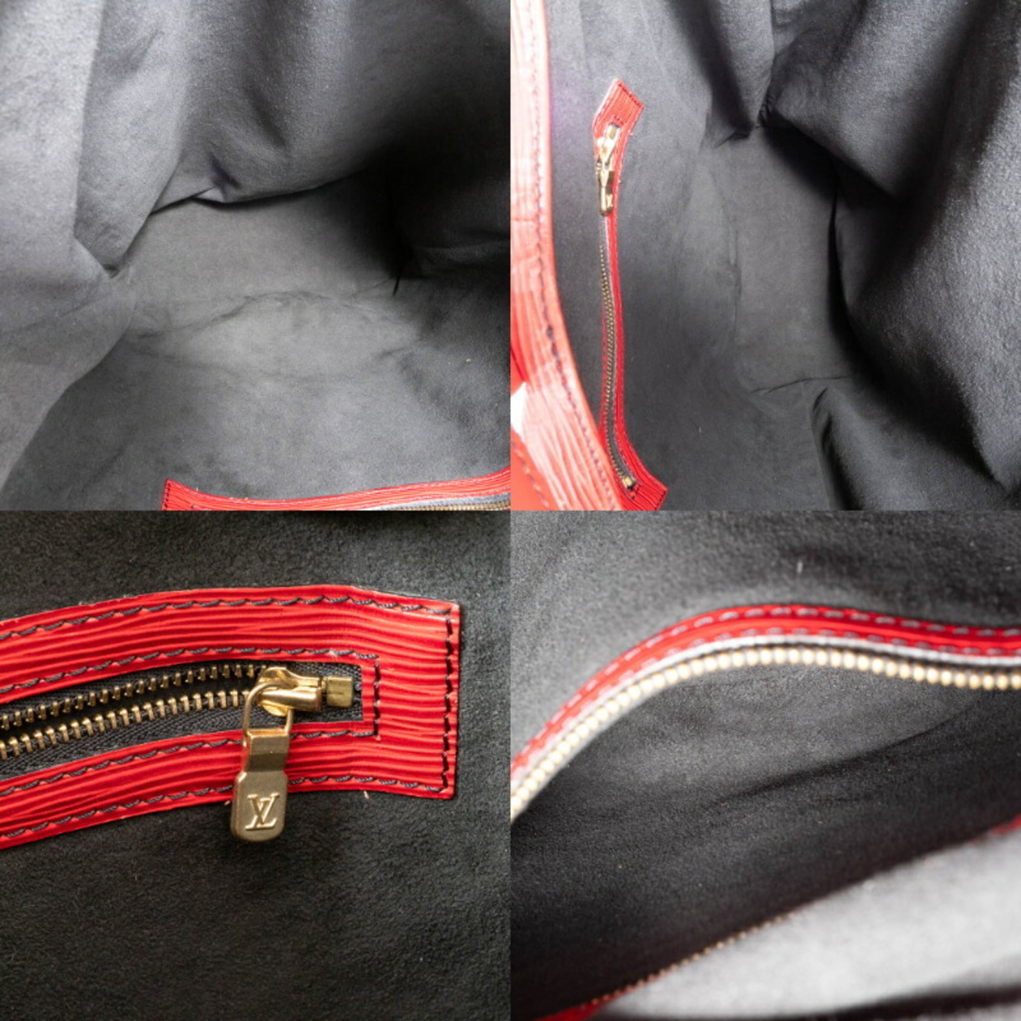 Louis Vuitton Castilian Red Epi Leather Backpack