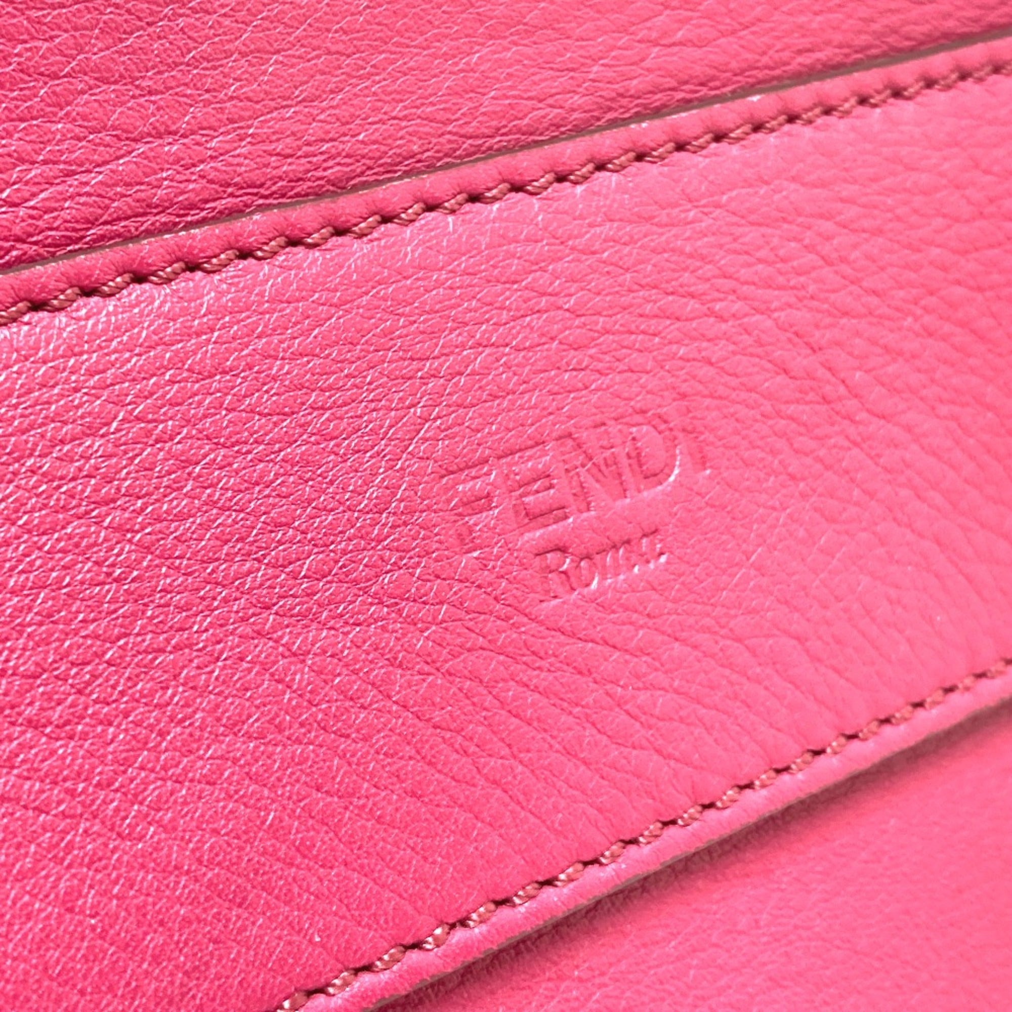 Fendi Brown Leather Handbag