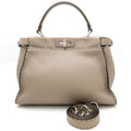 Fendi Grayish Leather Handbag