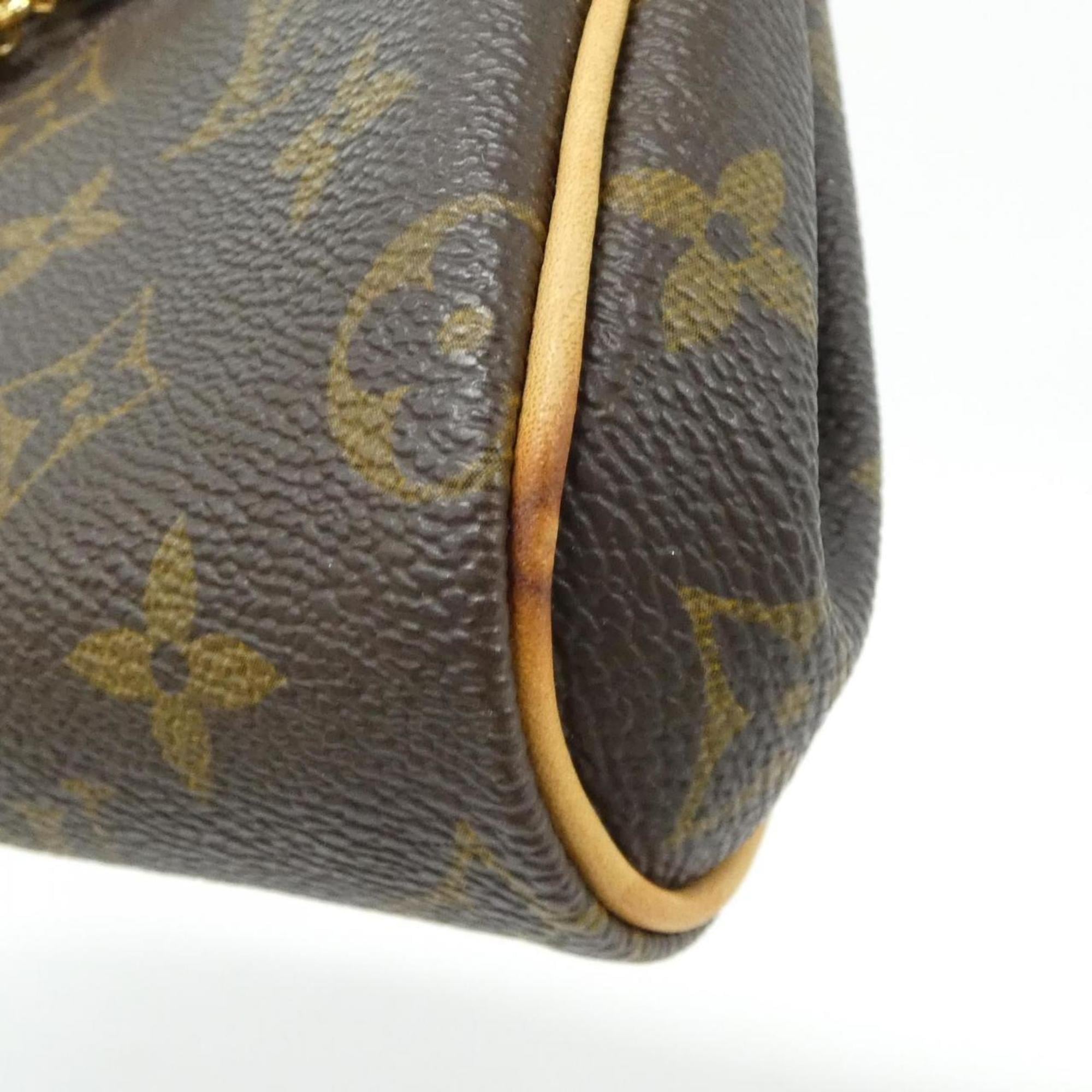 Louis Vuitton Brown Coated Canvas Shoulder Bag