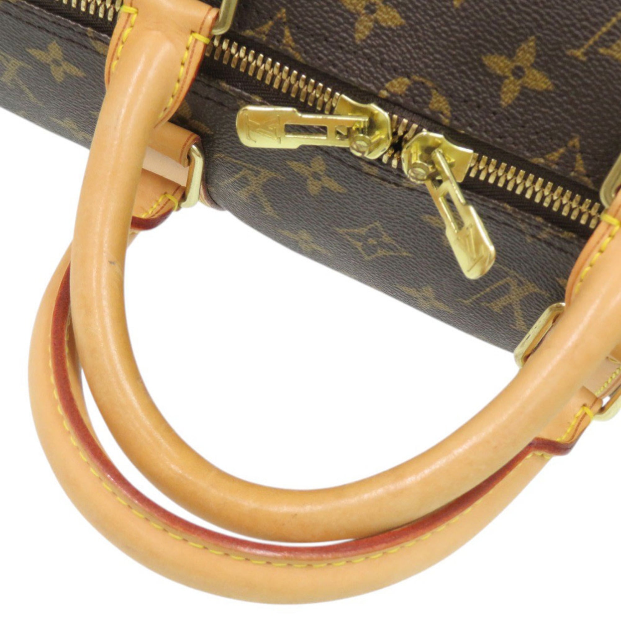 Louis Vuitton Brown Monogram Boston Bag