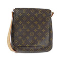 Louis Vuitton Marron Coated Canvas Shoulder Bag