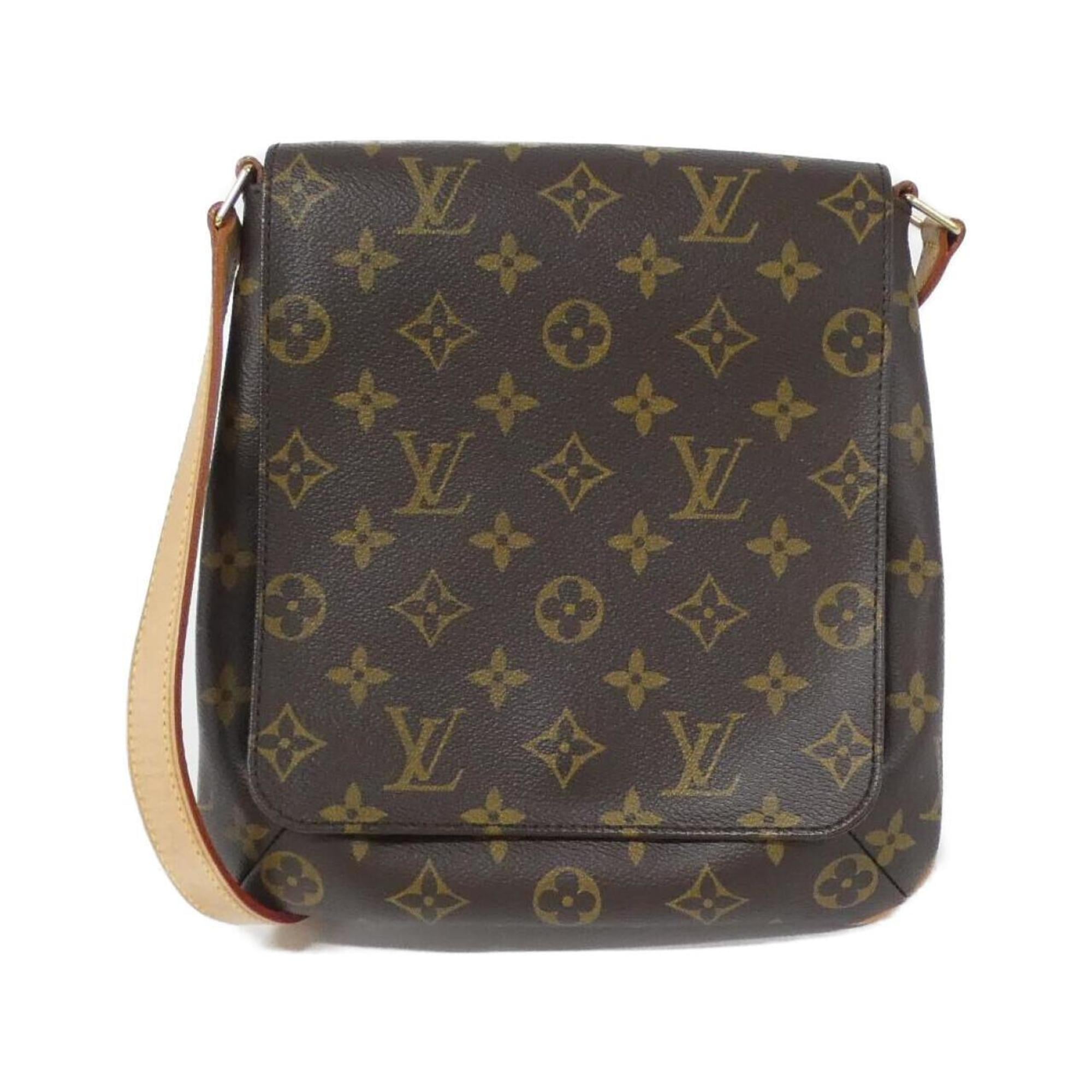 Louis Vuitton Marron Coated Canvas Shoulder Bag