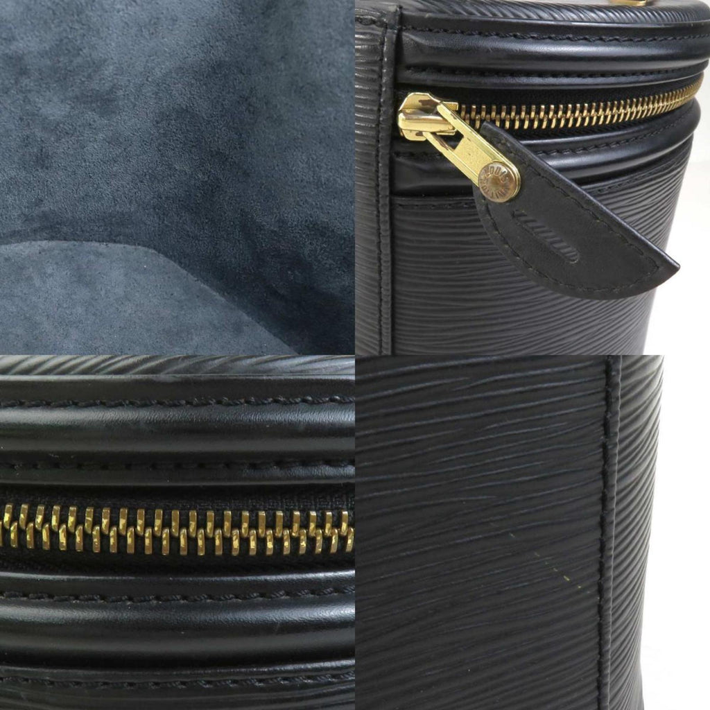 Louis Vuitton Noir Epi Leather Handbag