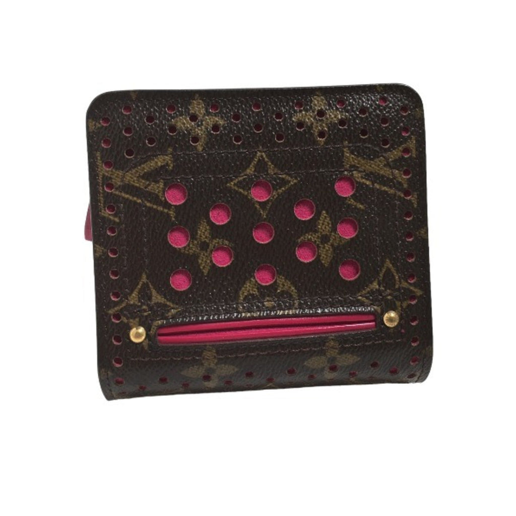 Louis Vuitton Fuchsia Monogram Perforated Wallet