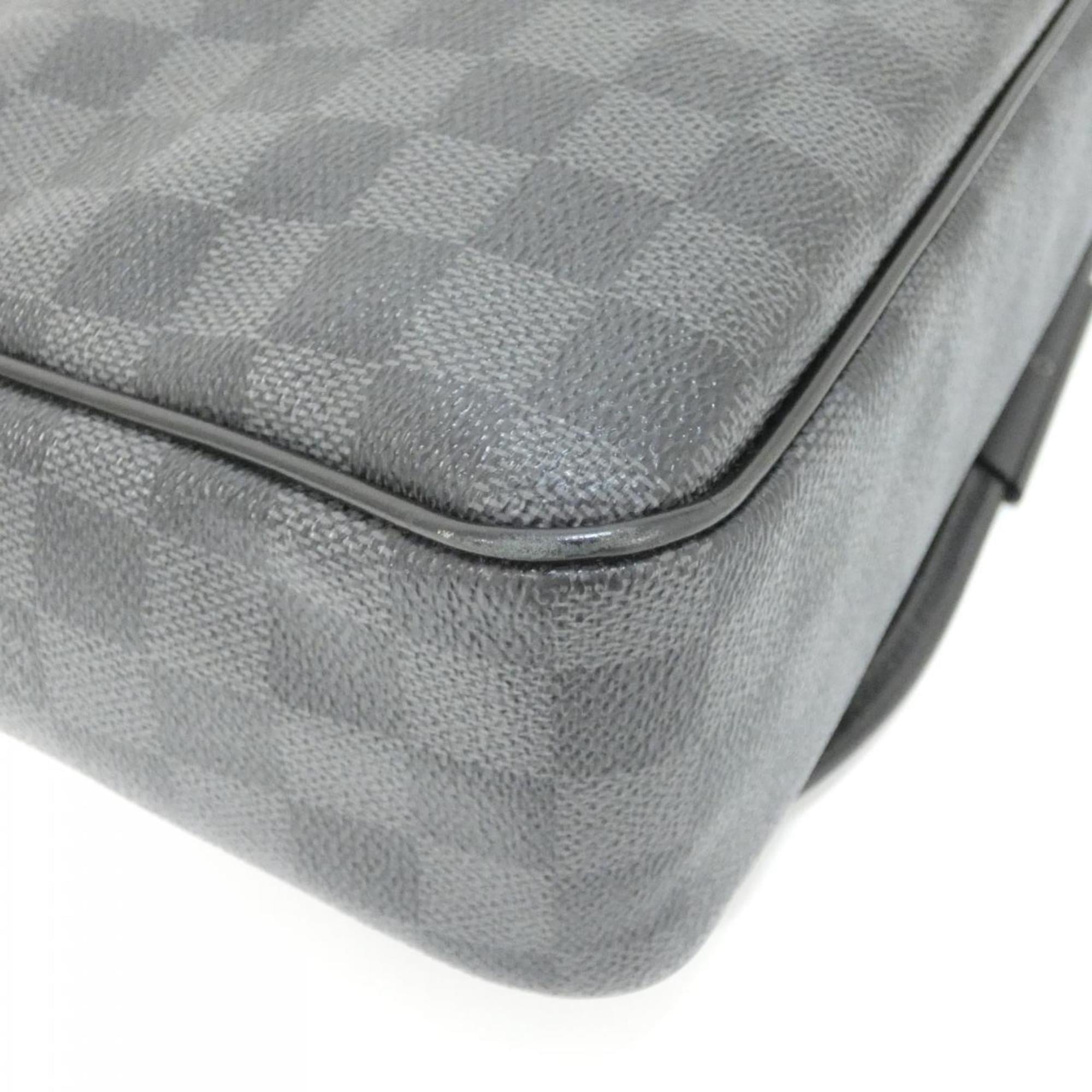 Louis Vuitton Damier Graphite Graphite Coated Canvas Shoulder Bag