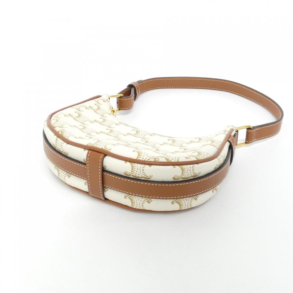 Celine White Shoulder Bag
