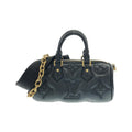 Louis Vuitton Black Leather Shoulder Bag