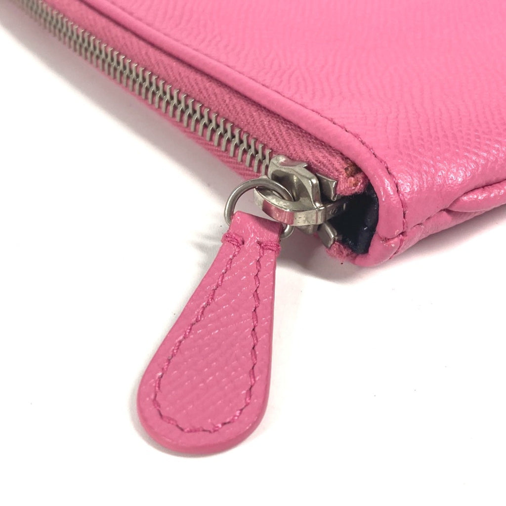 Balenciaga Pink Leather Clutch