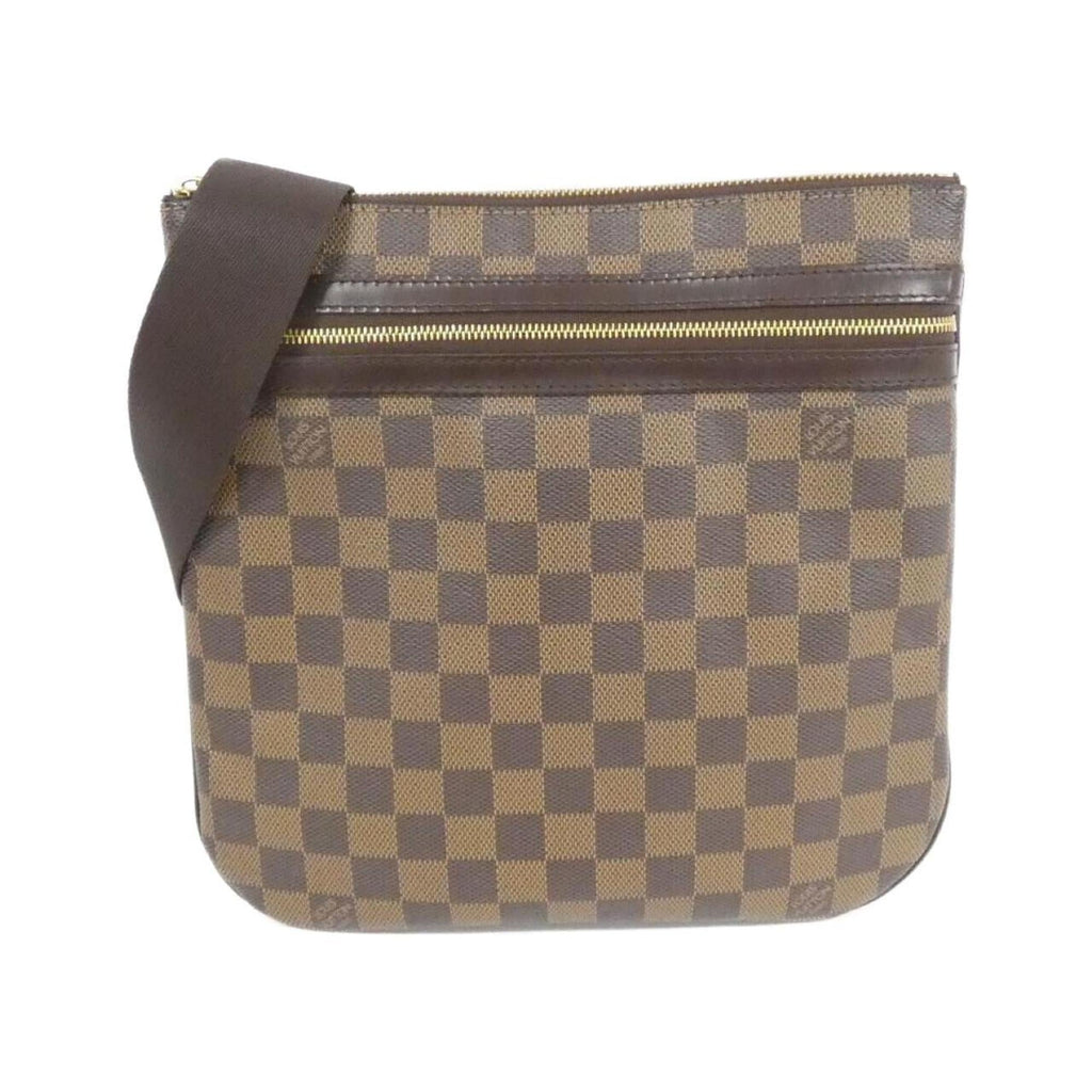 Louis Vuitton Ebene Coated Canvas Pochette Shoulder Bag