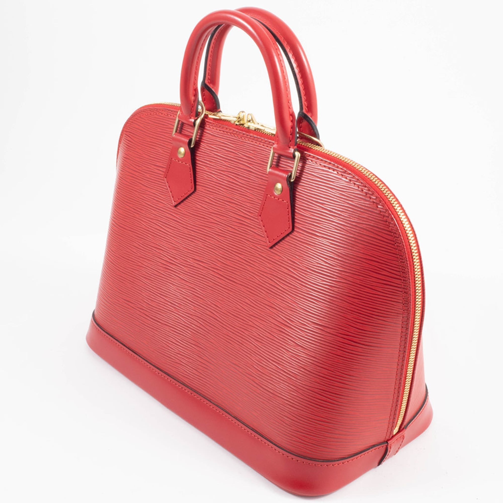 Louis Vuitton Castilian Red Epi Leather Handbag