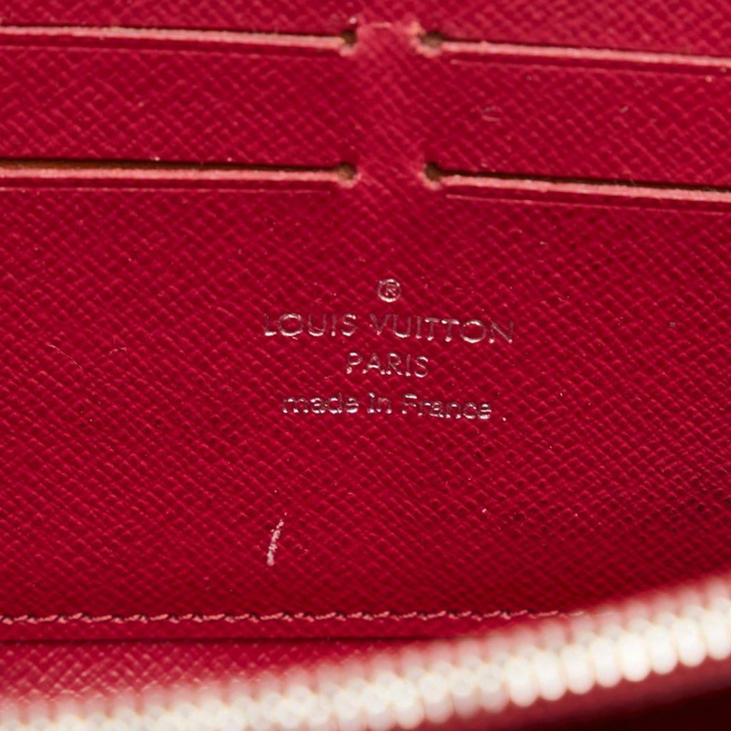 Louis Vuitton Fuchsia Purple Leather Long Wallet