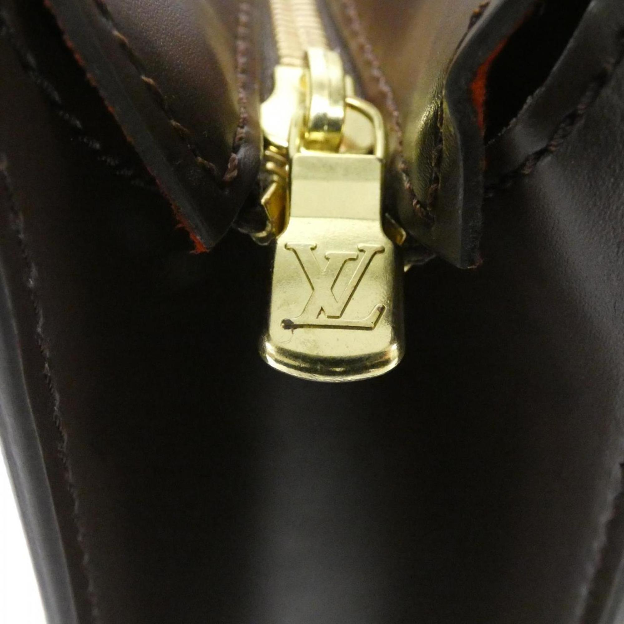 Louis Vuitton Ebene Coated Canvas Handbag