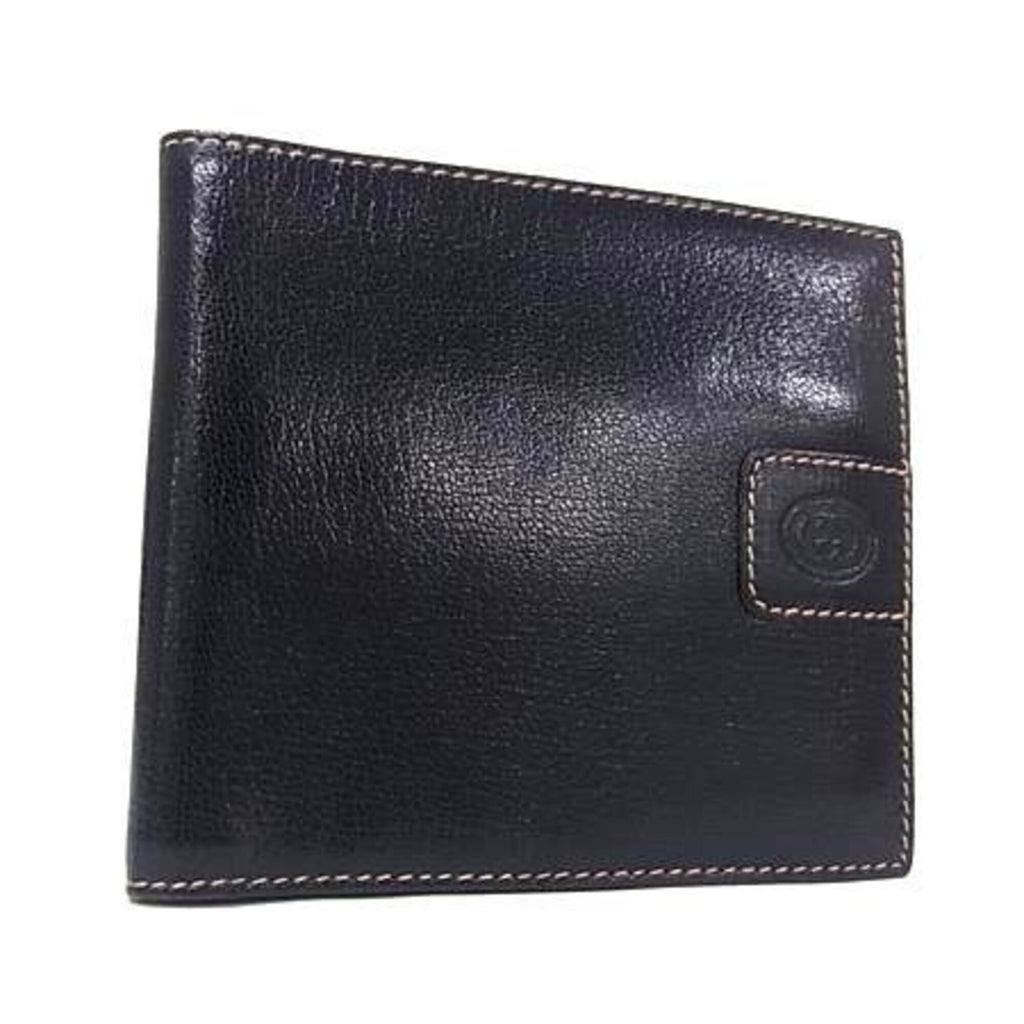 Gucci Black Leather Wallet (Bi-Fold) (Pre-Owned)