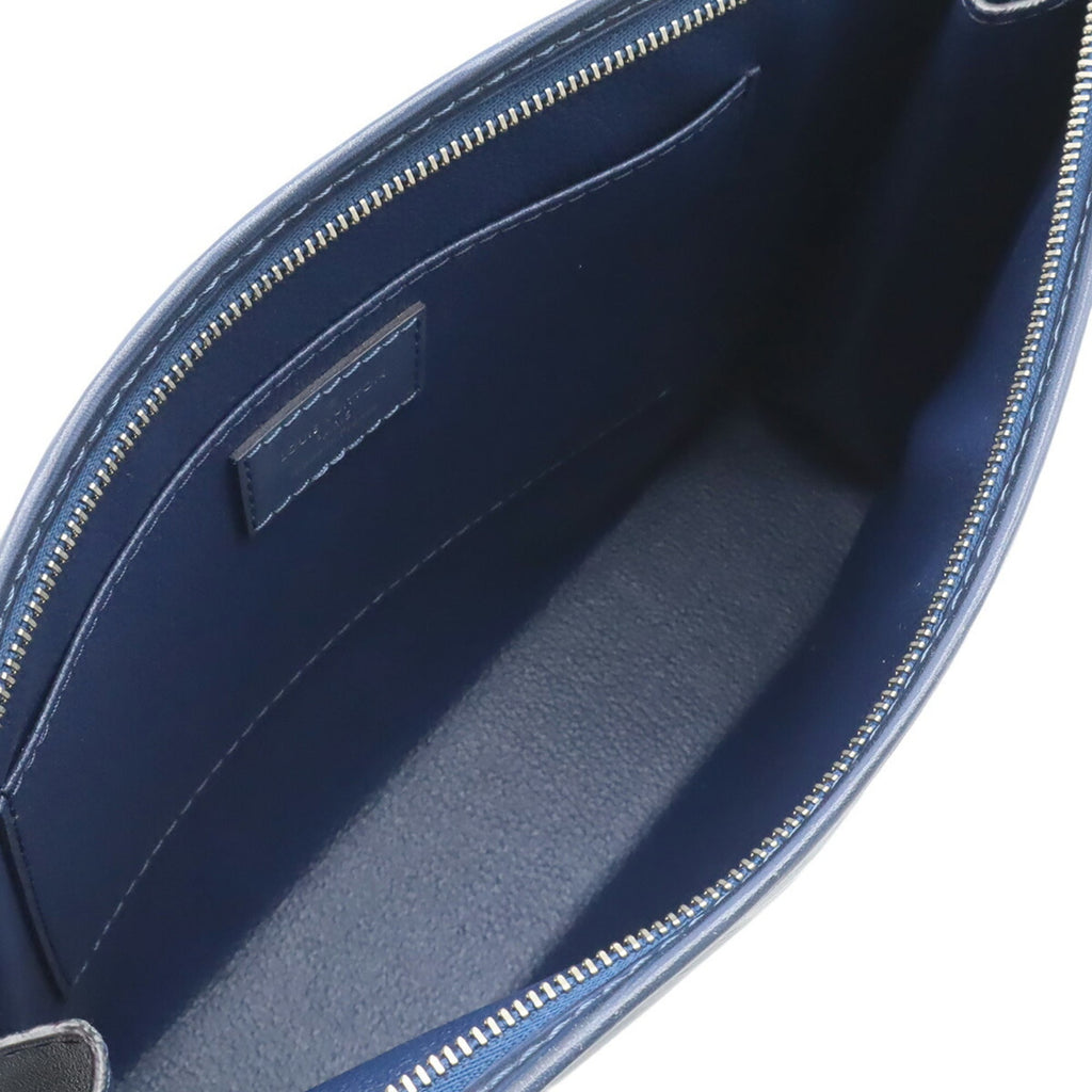 Louis Vuitton Navy Epi Leather Pouch
