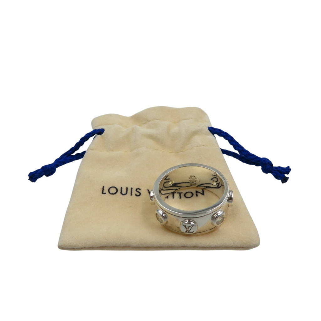 Louis Vuitton Silver Silver 925 Band Ring