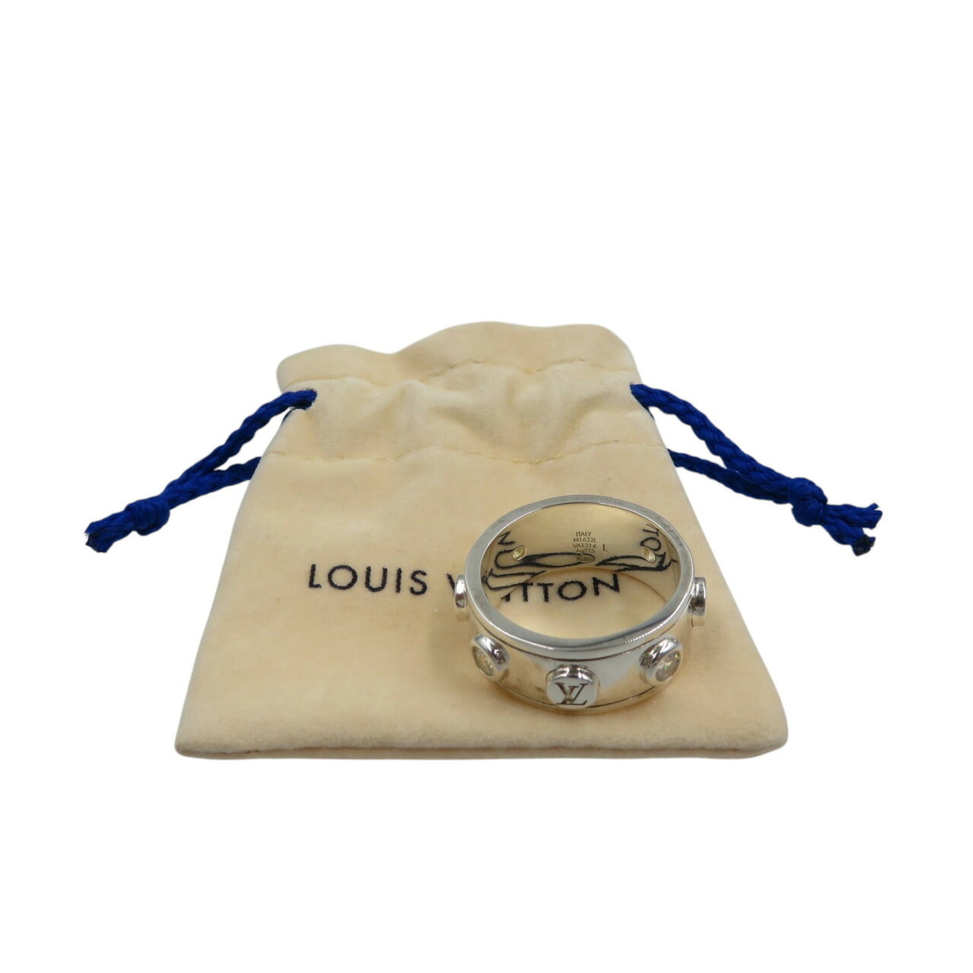 Louis Vuitton Silver Silver 925 Band Ring