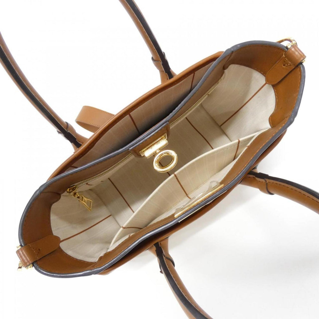 Louis Vuitton Natural Canvas Leather Handbag