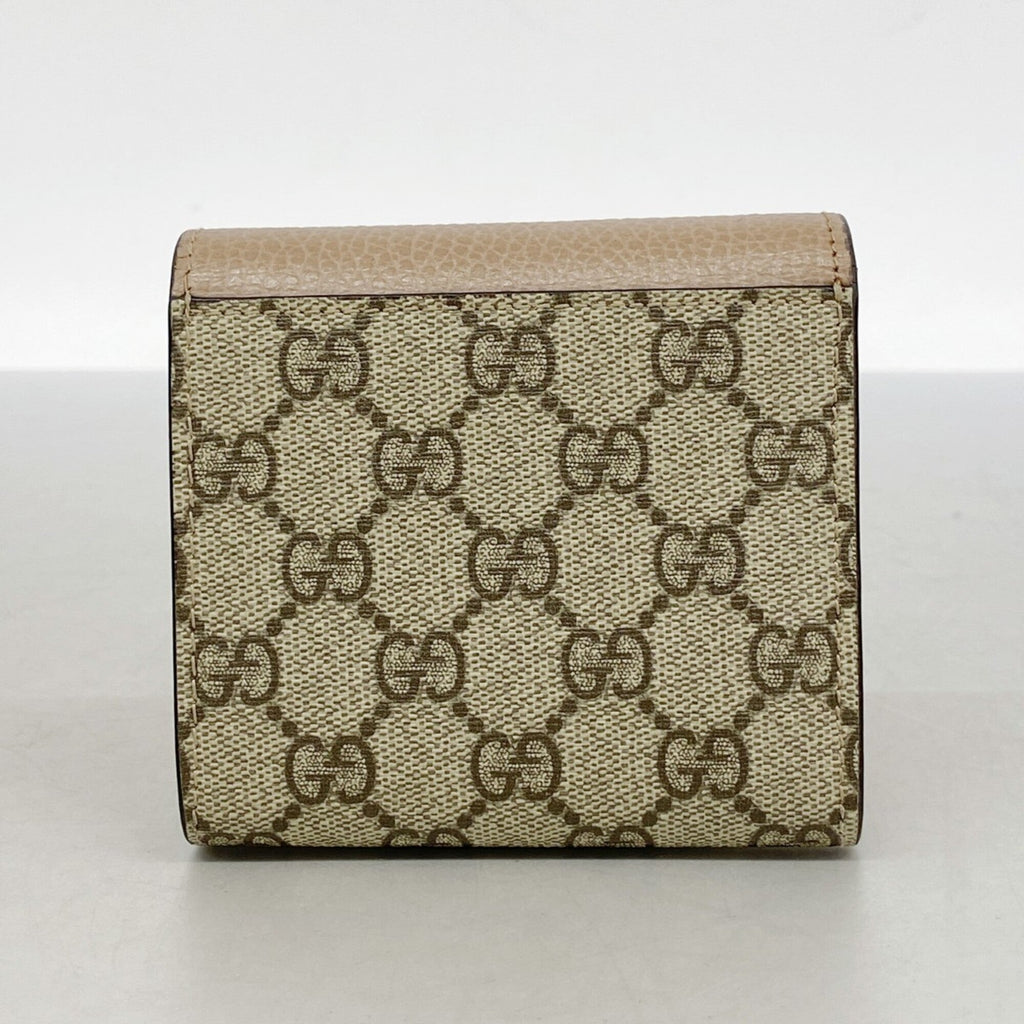 Gucci Brown Pvc Leather Wallet (Bi-Fold) (Pre-Owned)