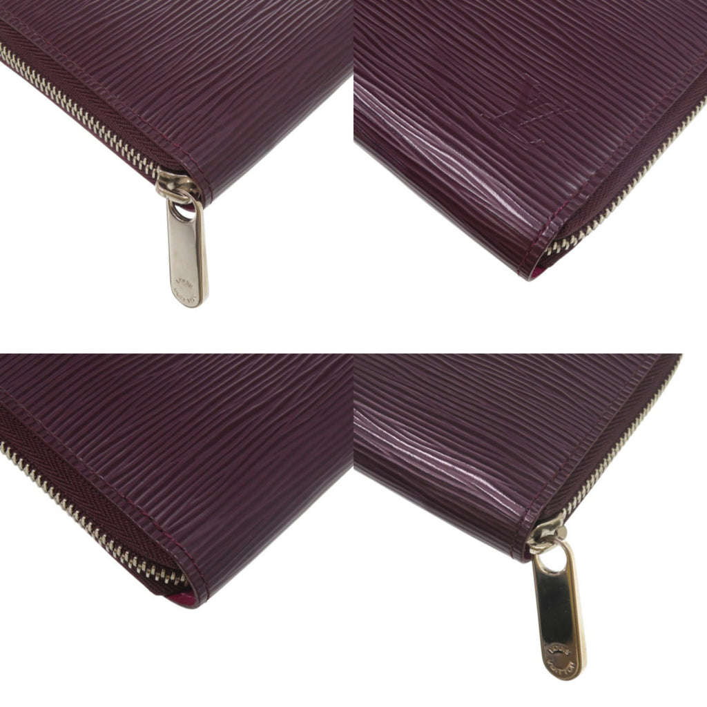 Louis Vuitton Purple Epi Leather Long Wallet