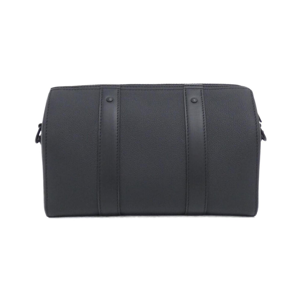 Louis Vuitton Black Leather Shoulder Bag