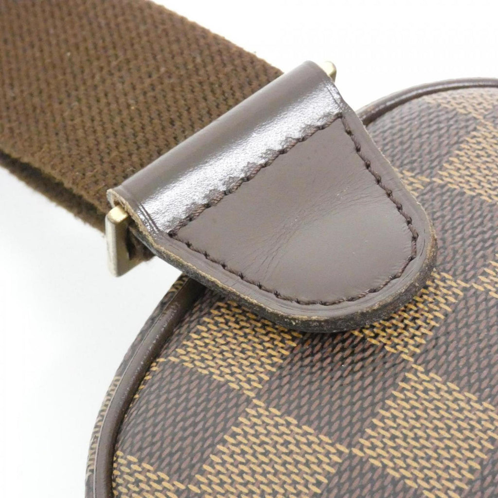 Louis Vuitton Ebene Coated Canvas Pochette Shoulder Bag