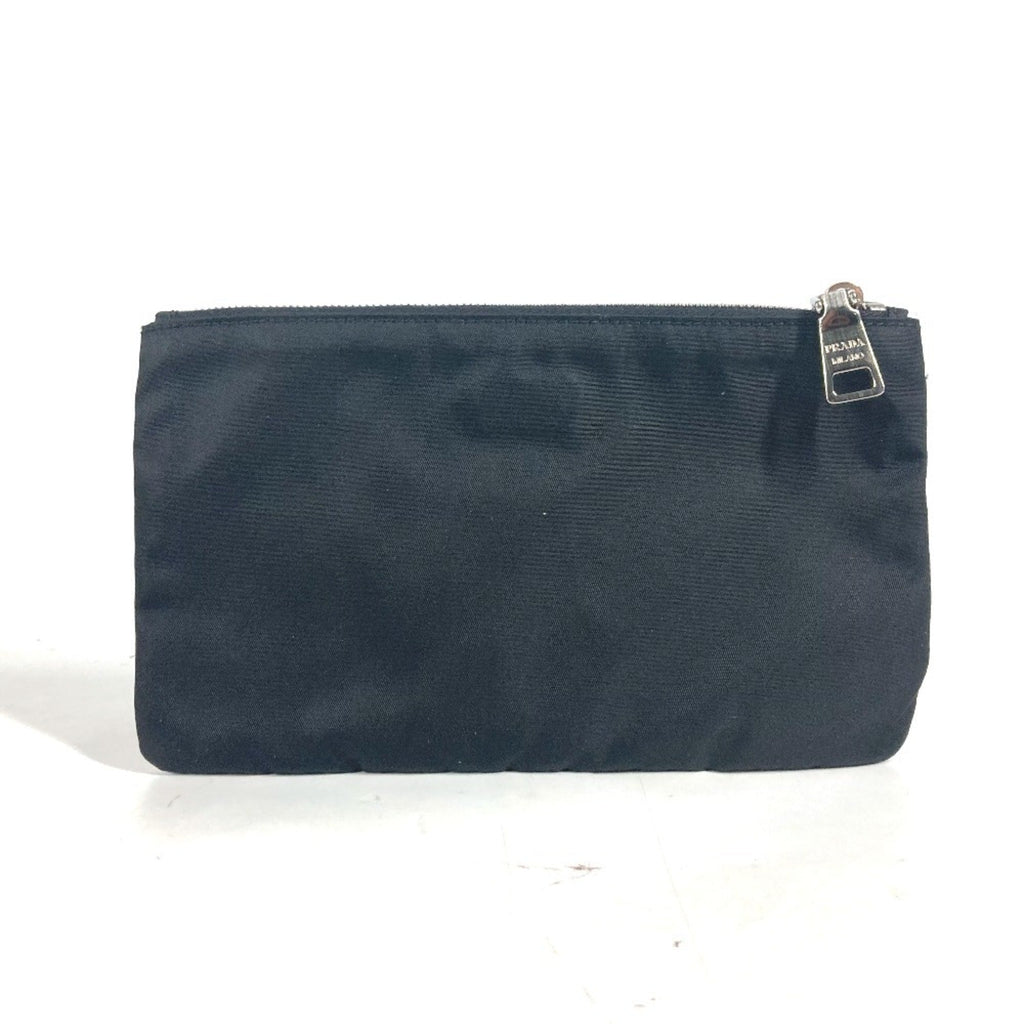 Prada Black Nylon Clutch Bag Pouch
