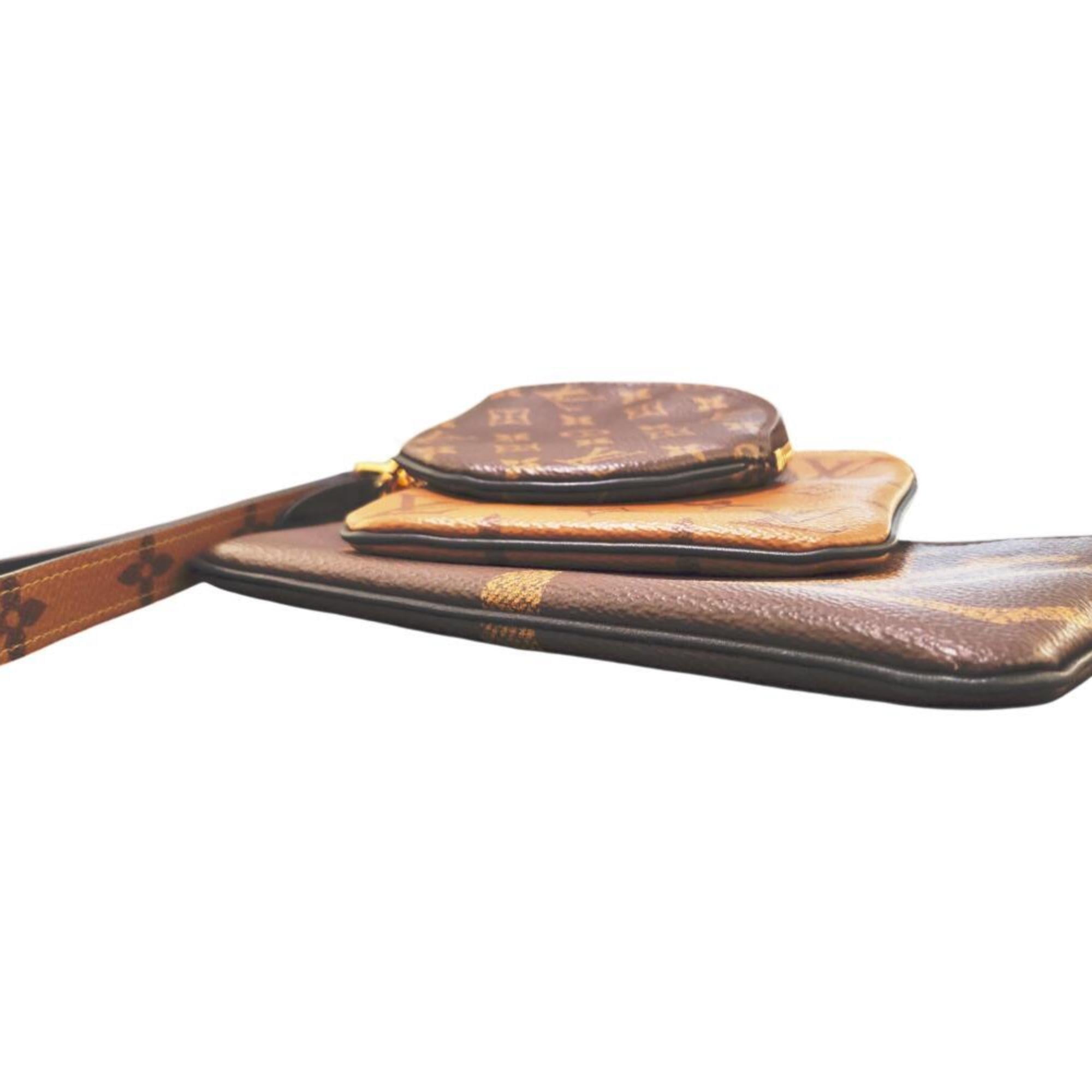 Louis Vuitton Brown Monogram Monogram Pochette Pouch